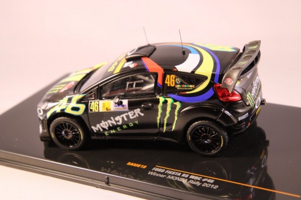 IXO 1-43 VALENTINO ROSSI 46 FORD FIESTA RS WRC MONZA RALLY SHOW 2012 NEW (3)6